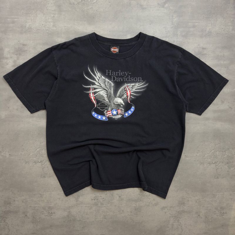 Black Harley Davidson Ohio T-shirt