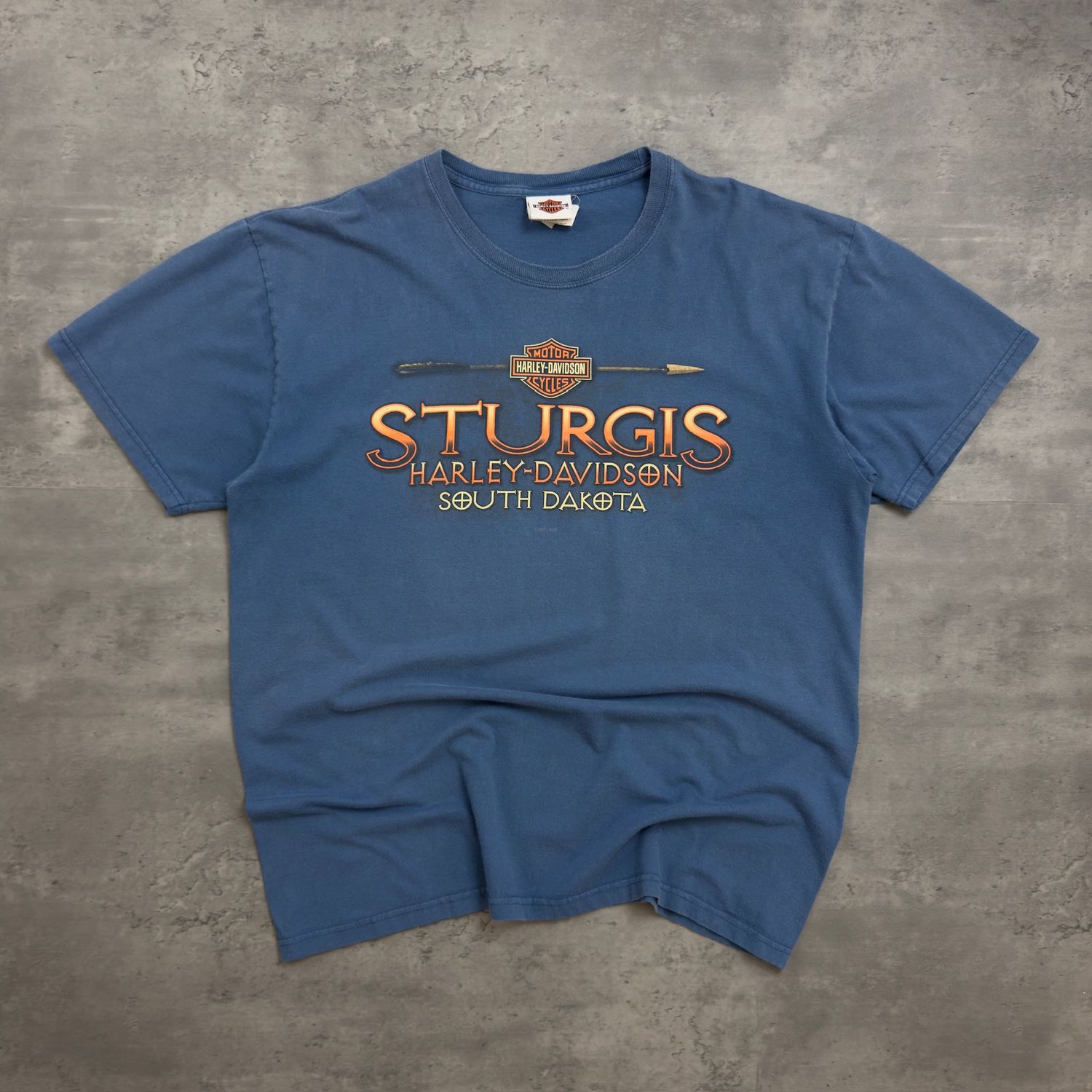 Blue Harley Davidson Sturgis T-shirt