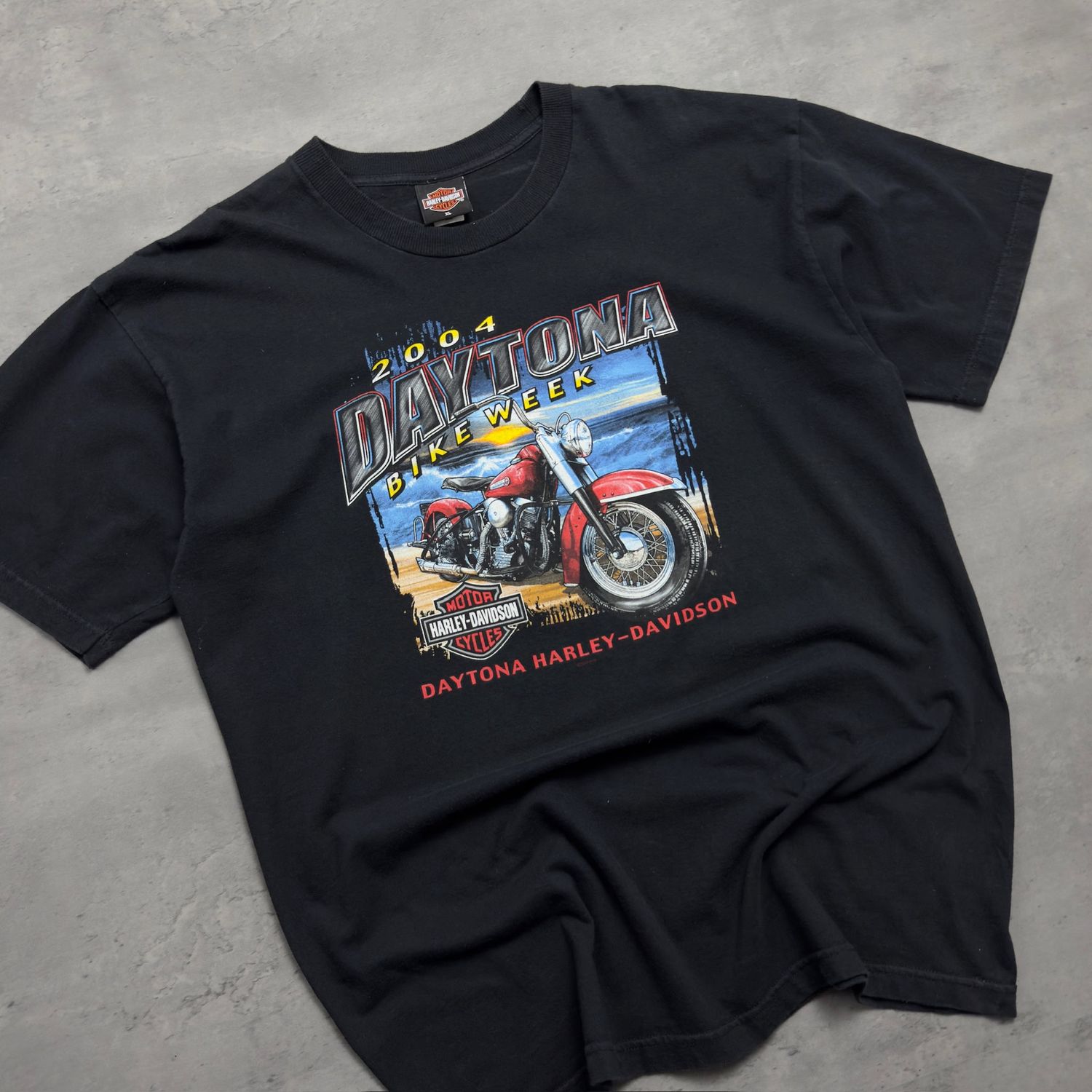 Black Harley Davidson Daytona T-shirt