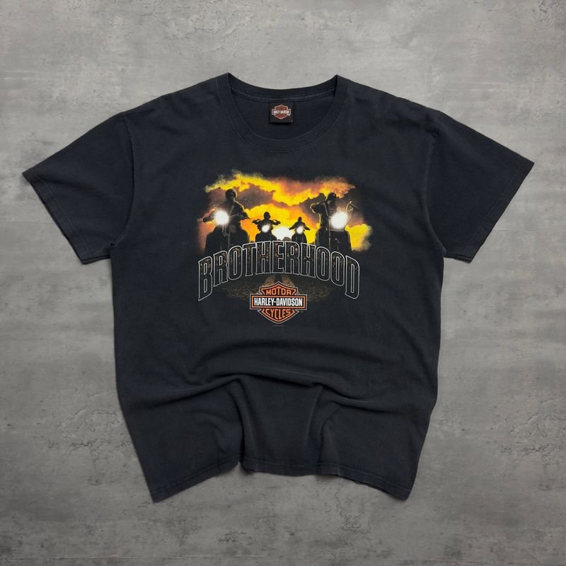 Black Harley Davidson Stuart Florida T-shirt