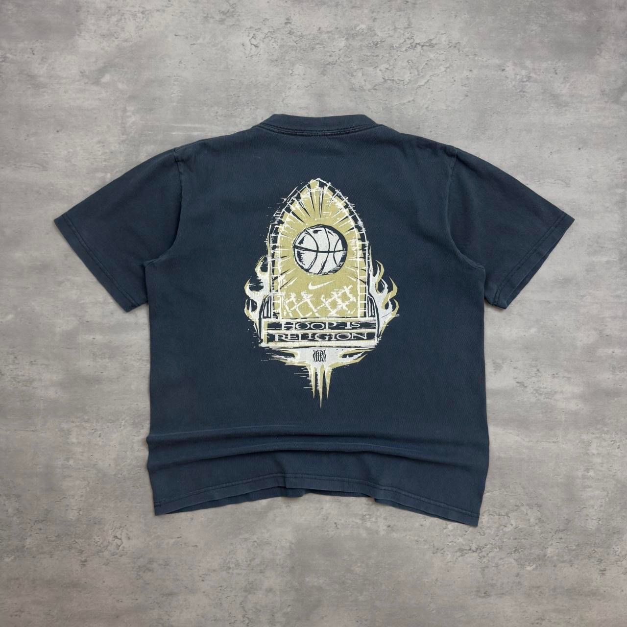 Black Nike Hoops Is Religion Graphic T-shirt