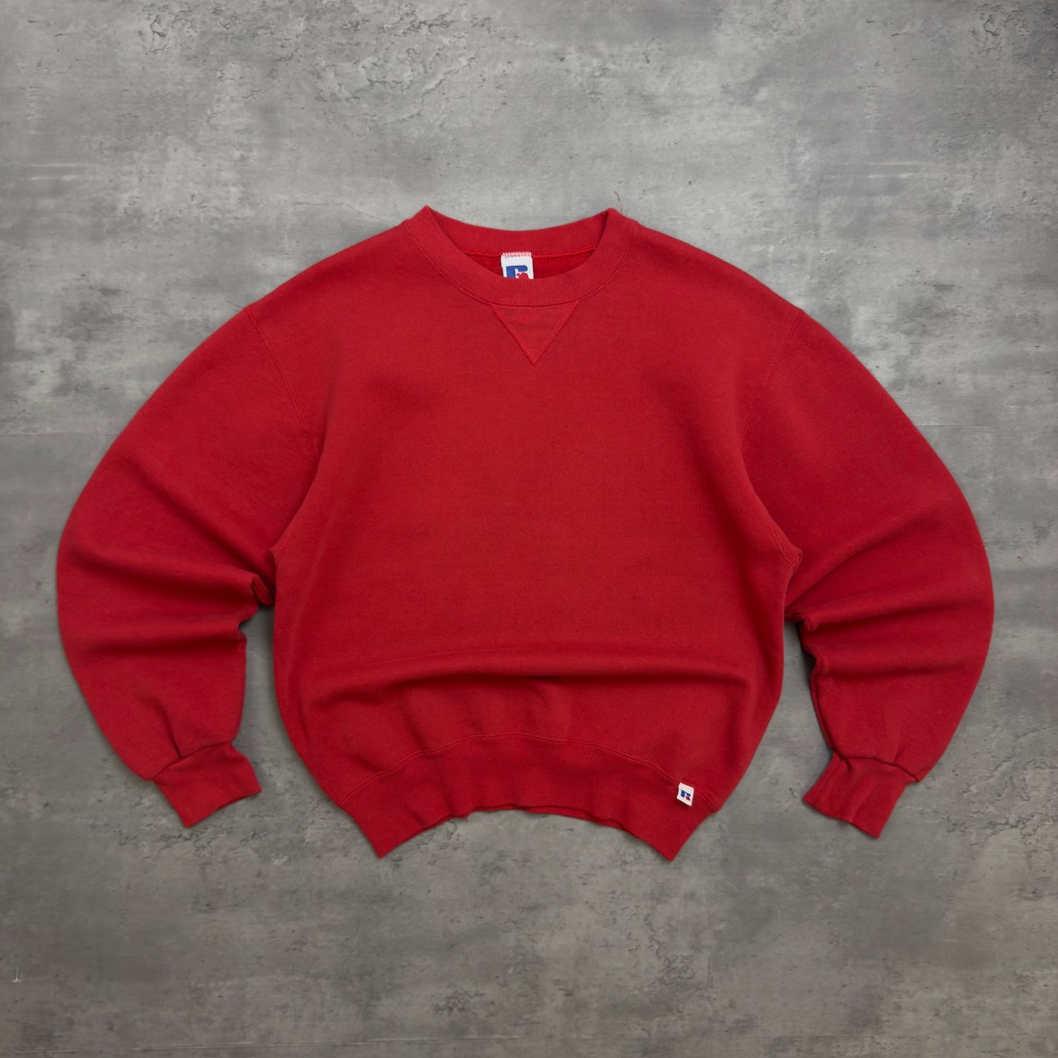 Red Russell Athletic Blank Sweatshirt