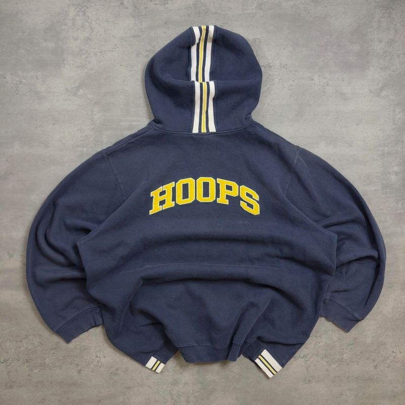 Navy Nike &#39;Hoops&#39; Hoodie