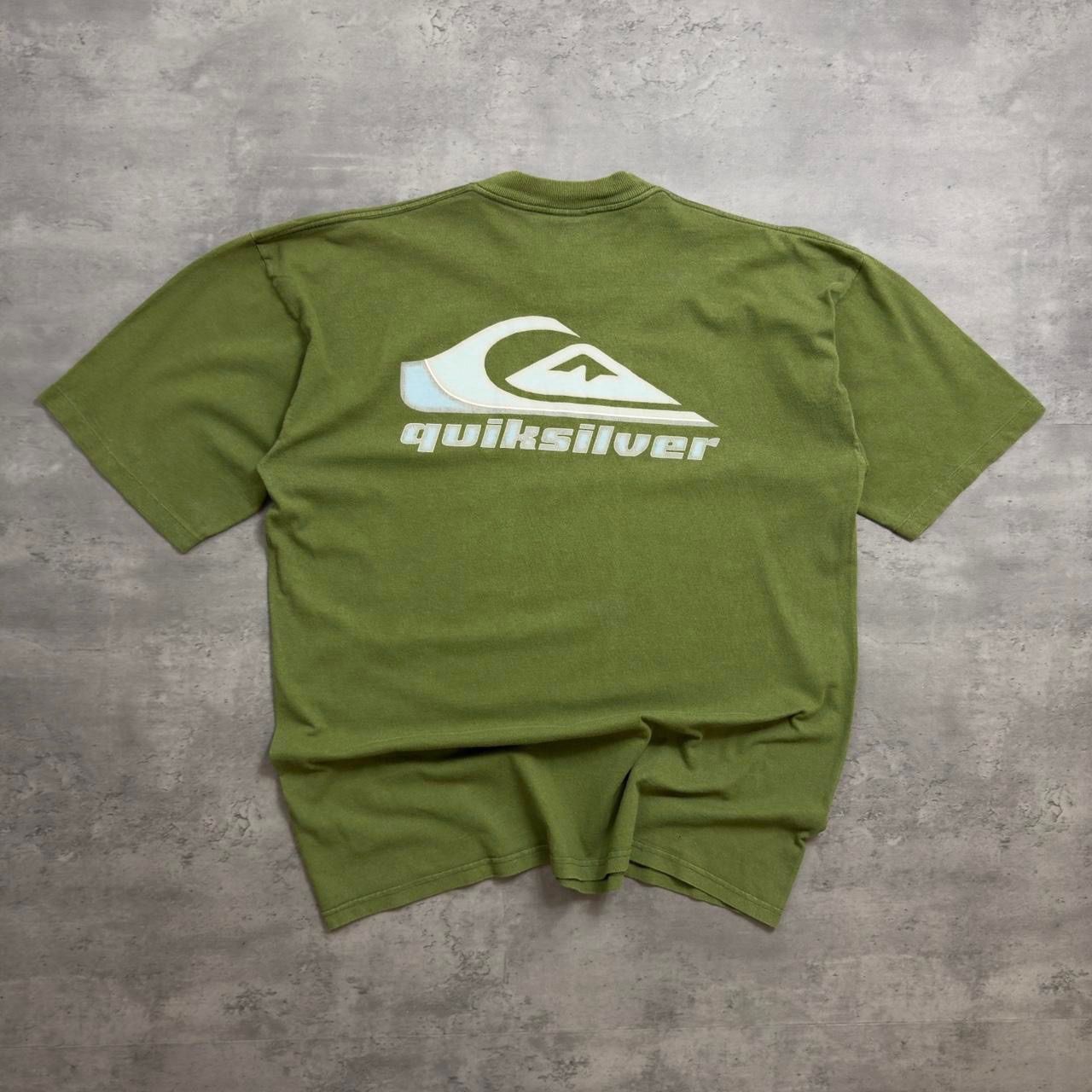 Light Green Quiksilver T-shirt