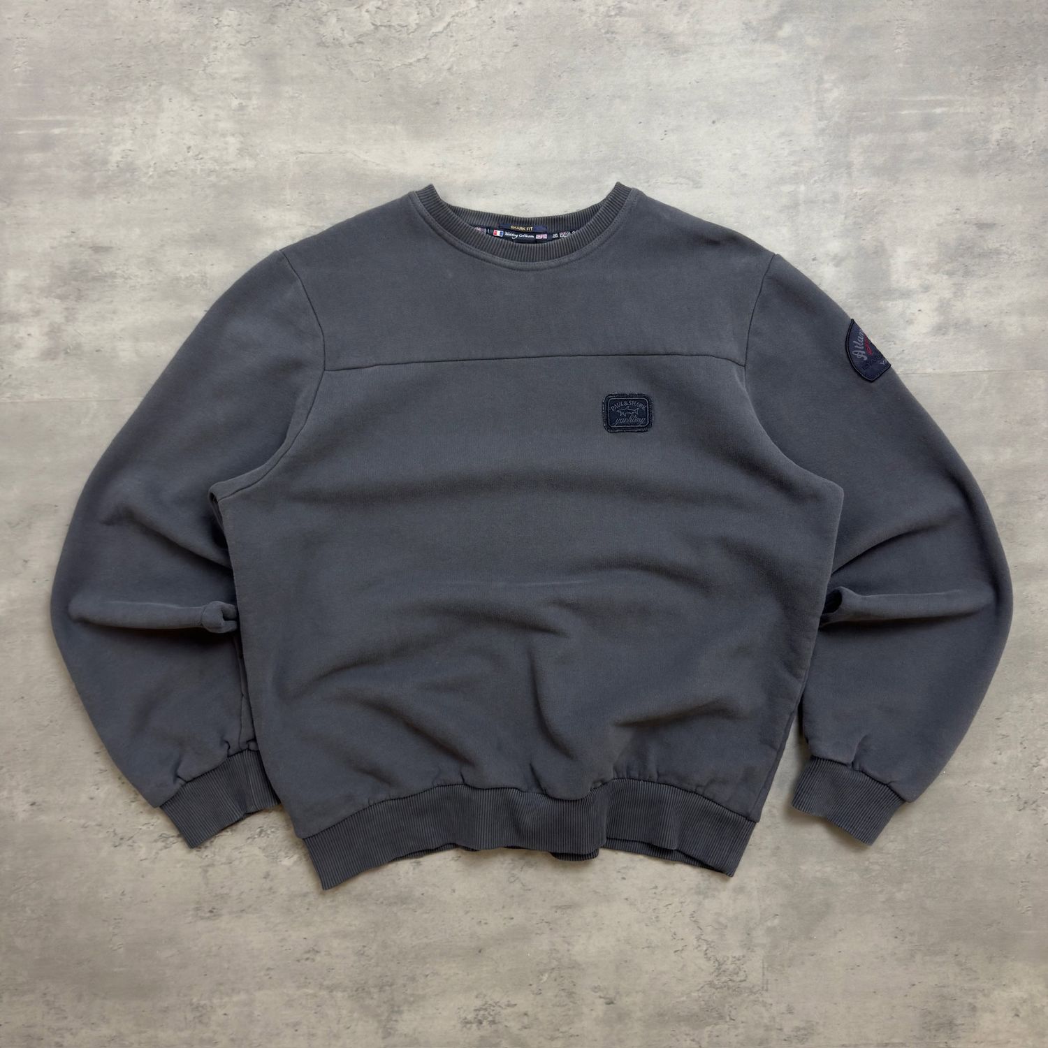 Navy Paul &amp; Shark Sweatshirt