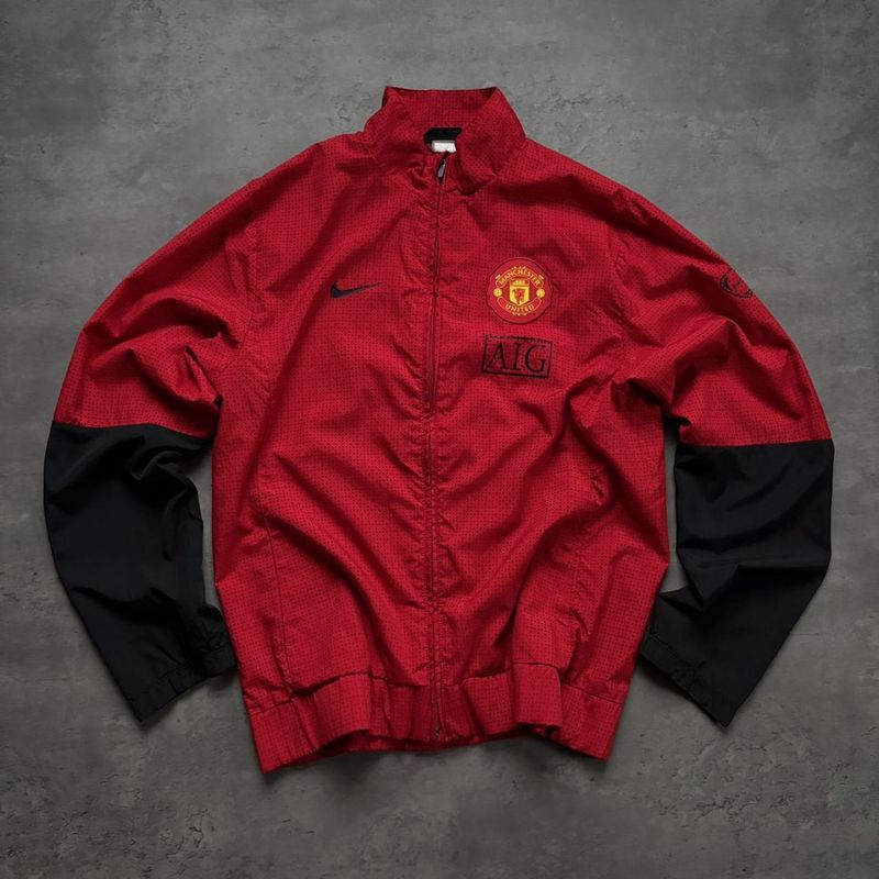 Red and Black Manchester United Trackjacket