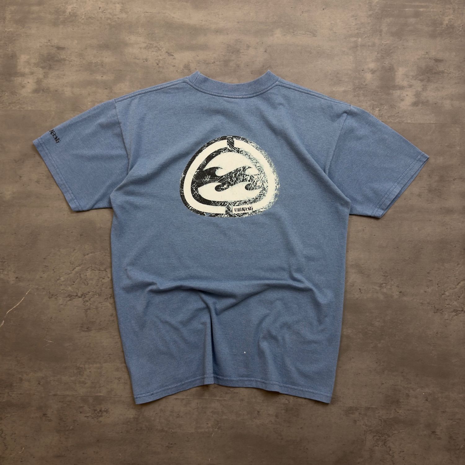 00s Blue Billabong Graphic T-shirt