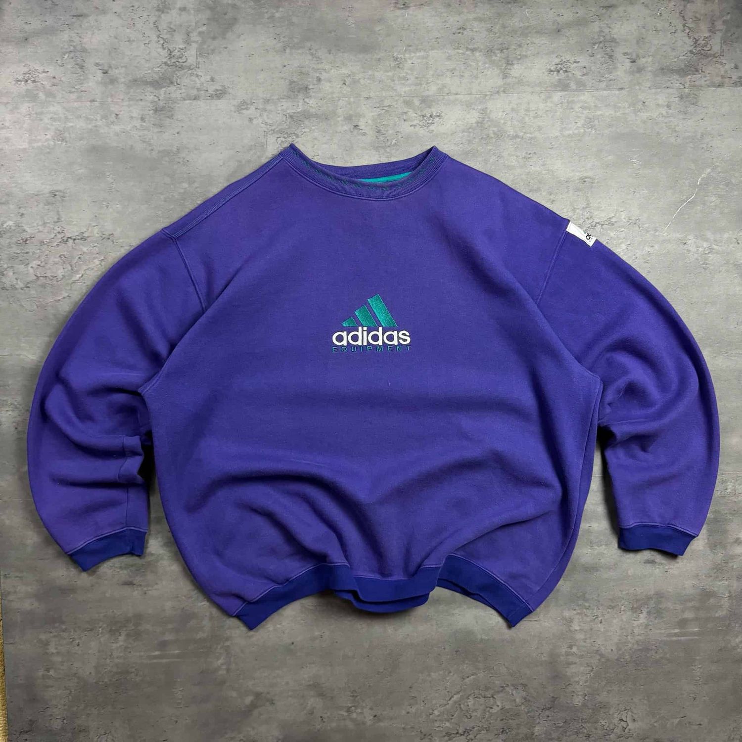 Purple Adidas Equipment Sweatshirt