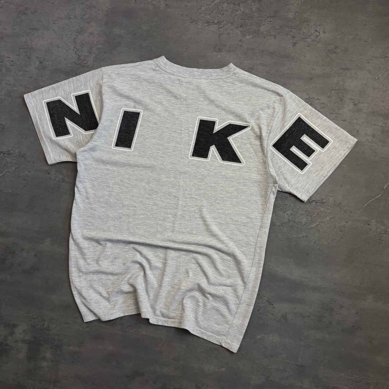 Grey Nike Spread Logo T-shirt