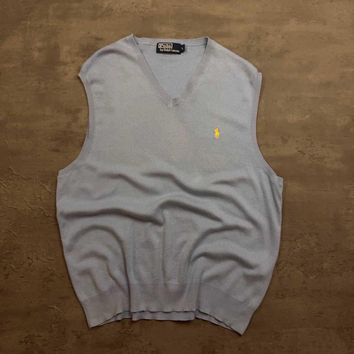 Baby Blue Ralph Lauren Sleeveless Knit