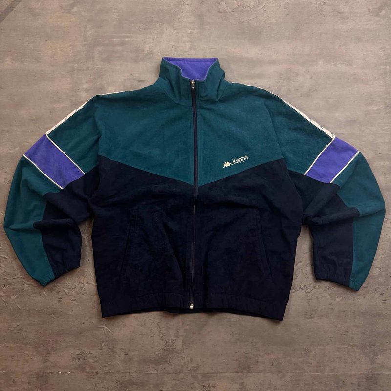 90s Velour Kappa Trackjacket