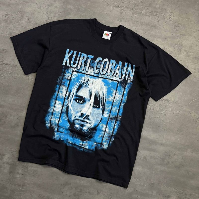 Vintage Graphic Kurt Cobain Nirvana T-shirt