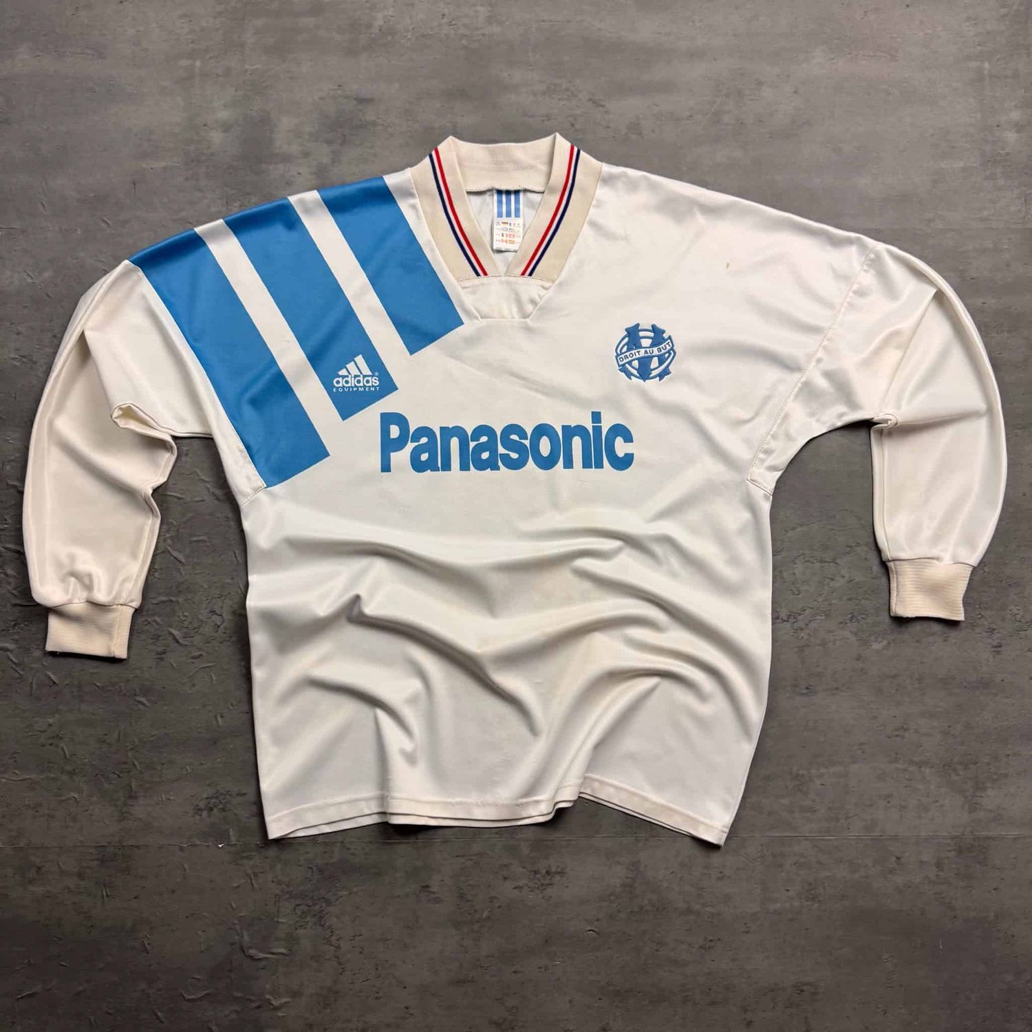 1992/93 Longsleeve Marseille Home Shirt
