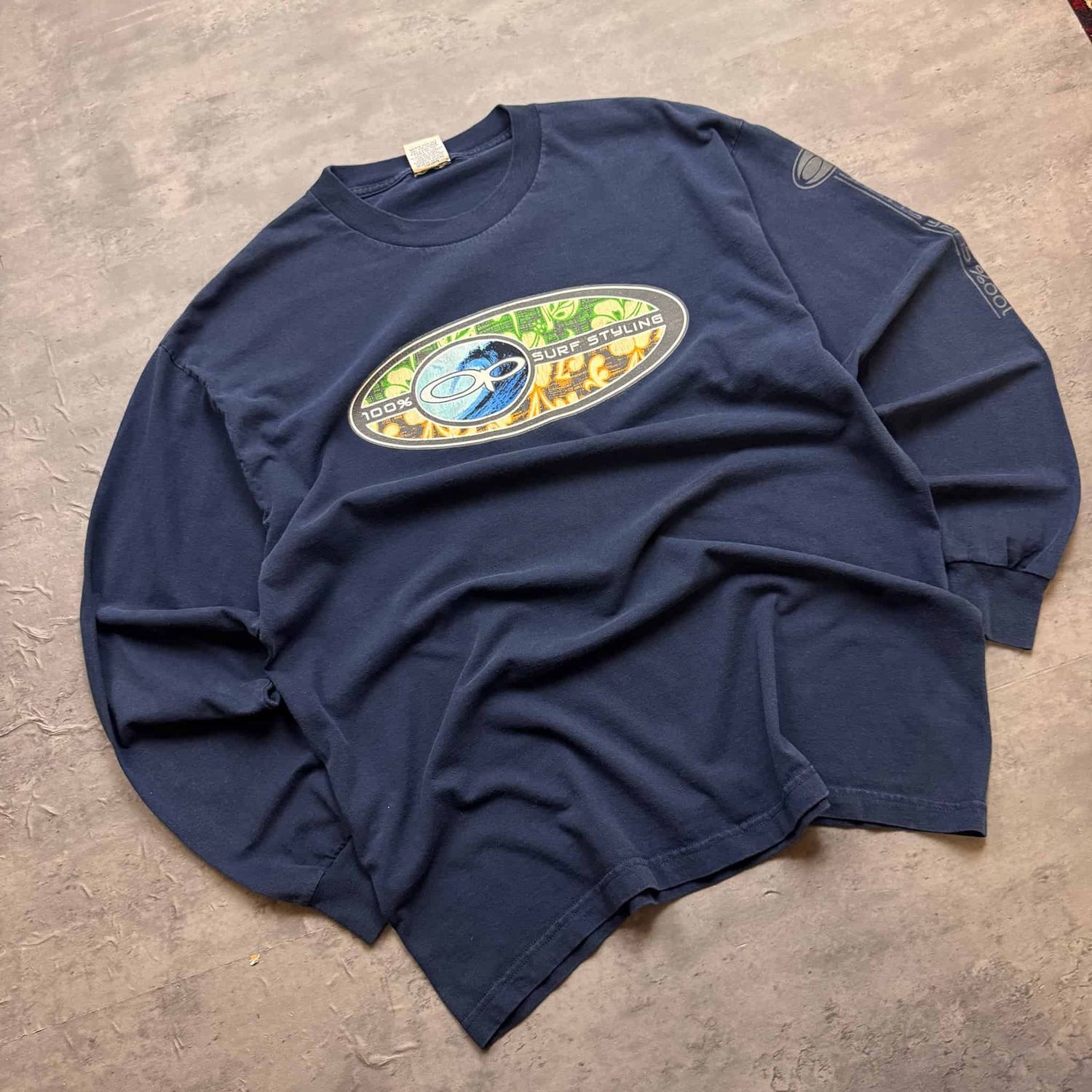 Navy Ocean Pacific Longsleeve T-shirt