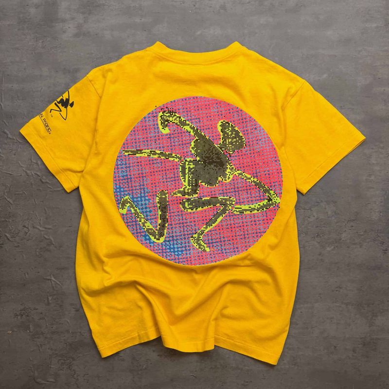 90s Yellow Ocean Pacific Big Print T-shirt
