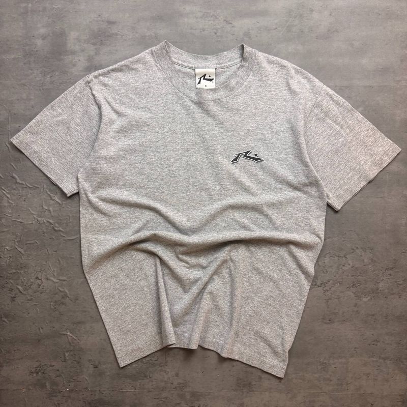 00s Grey Rusty Graphic T-shirt