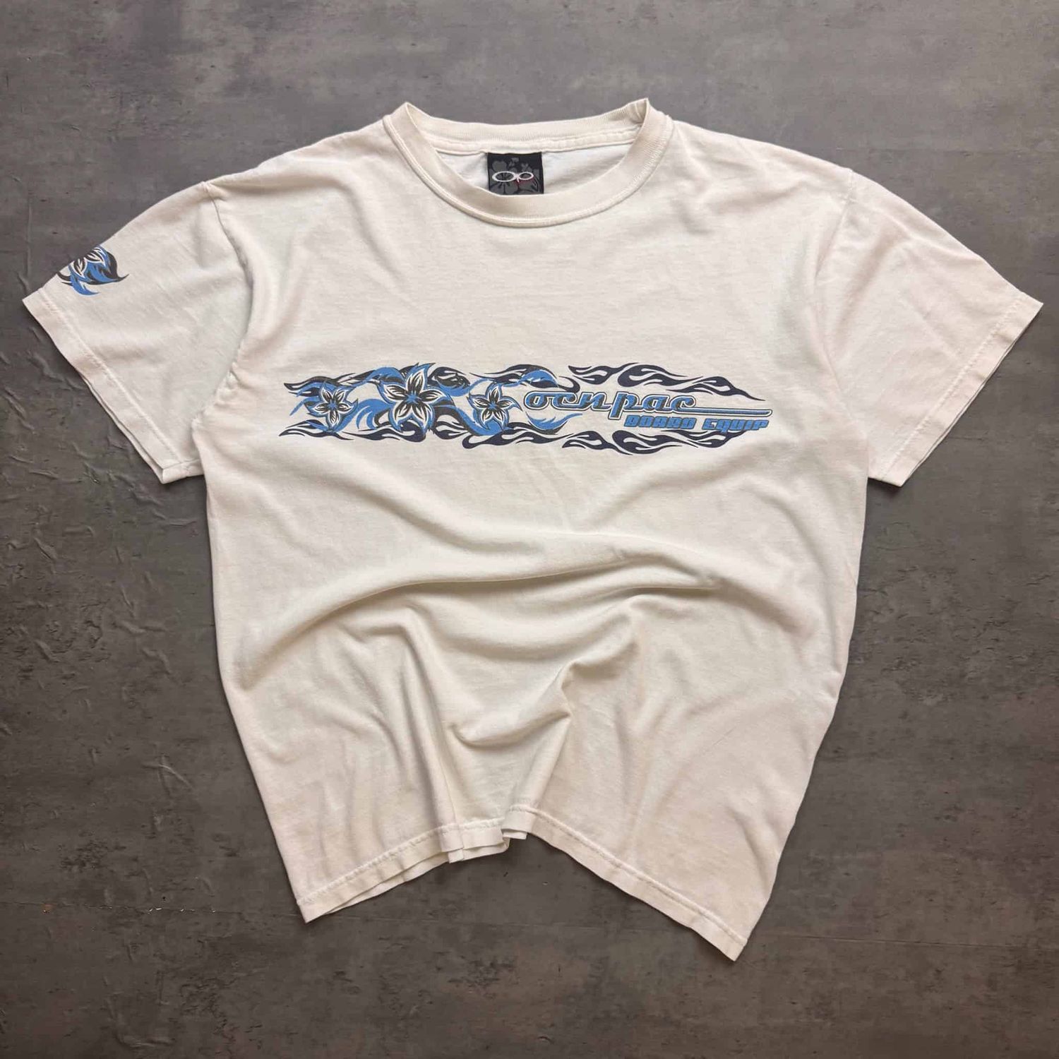White and Blue Ocean Pacific T-shirt