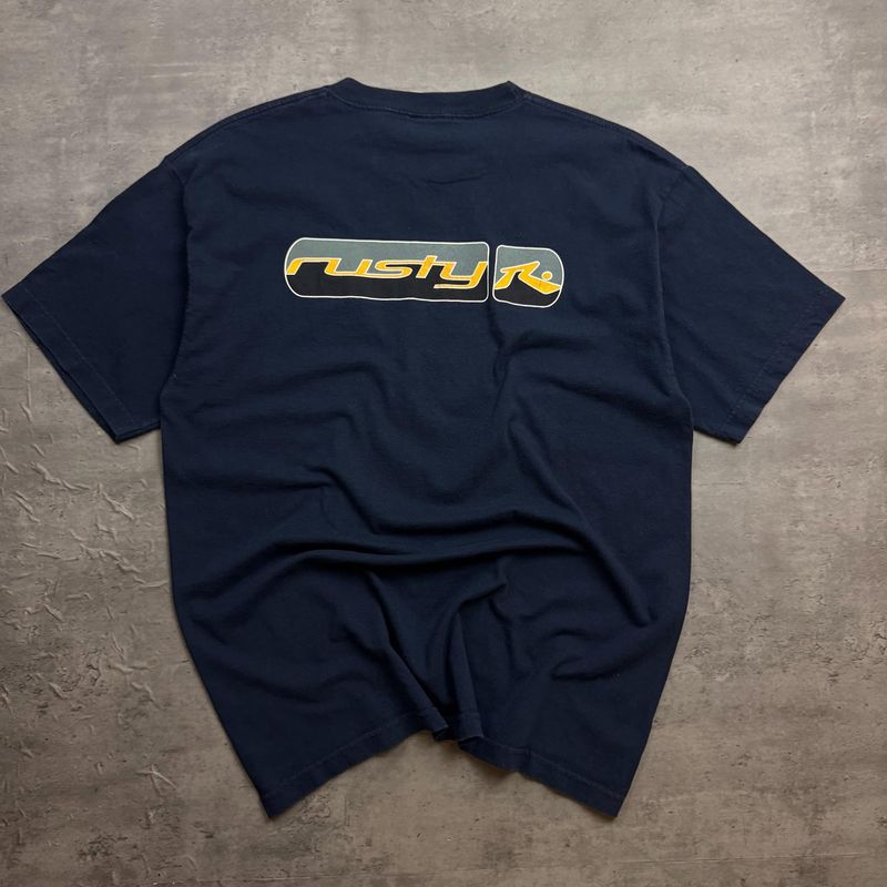 90s Navy Rusty T-shirt