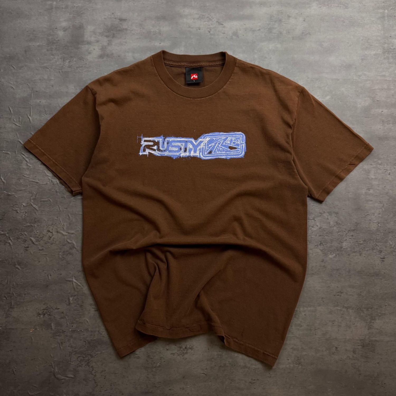 Brown and Blue Rusty T-shirt