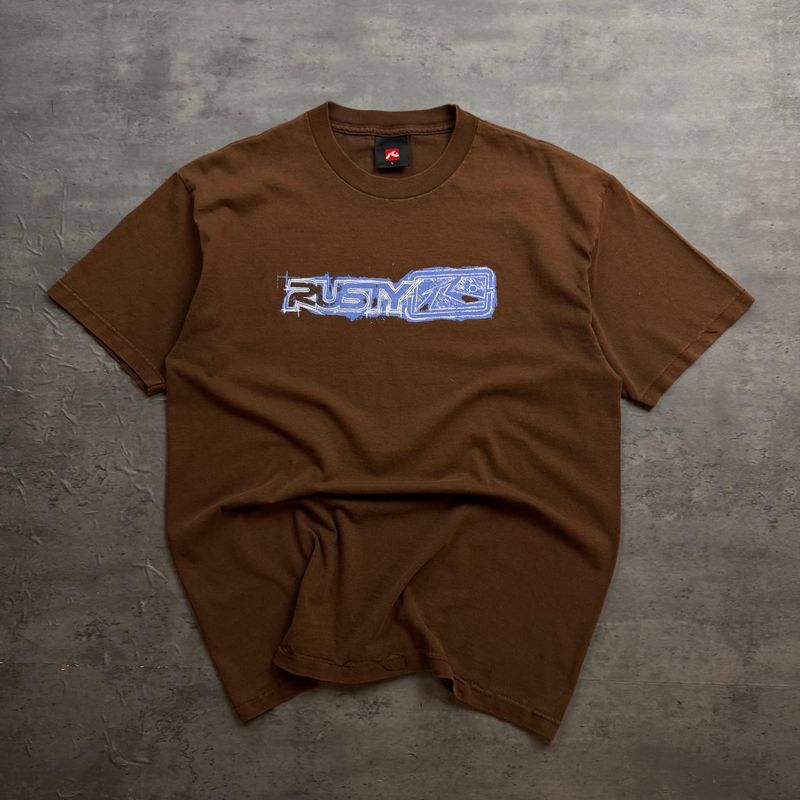 Brown and Blue Rusty T-shirt