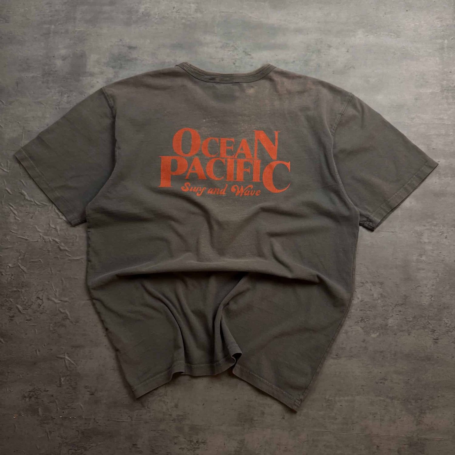 Grey Ocean Pacific Graphic T-shirt