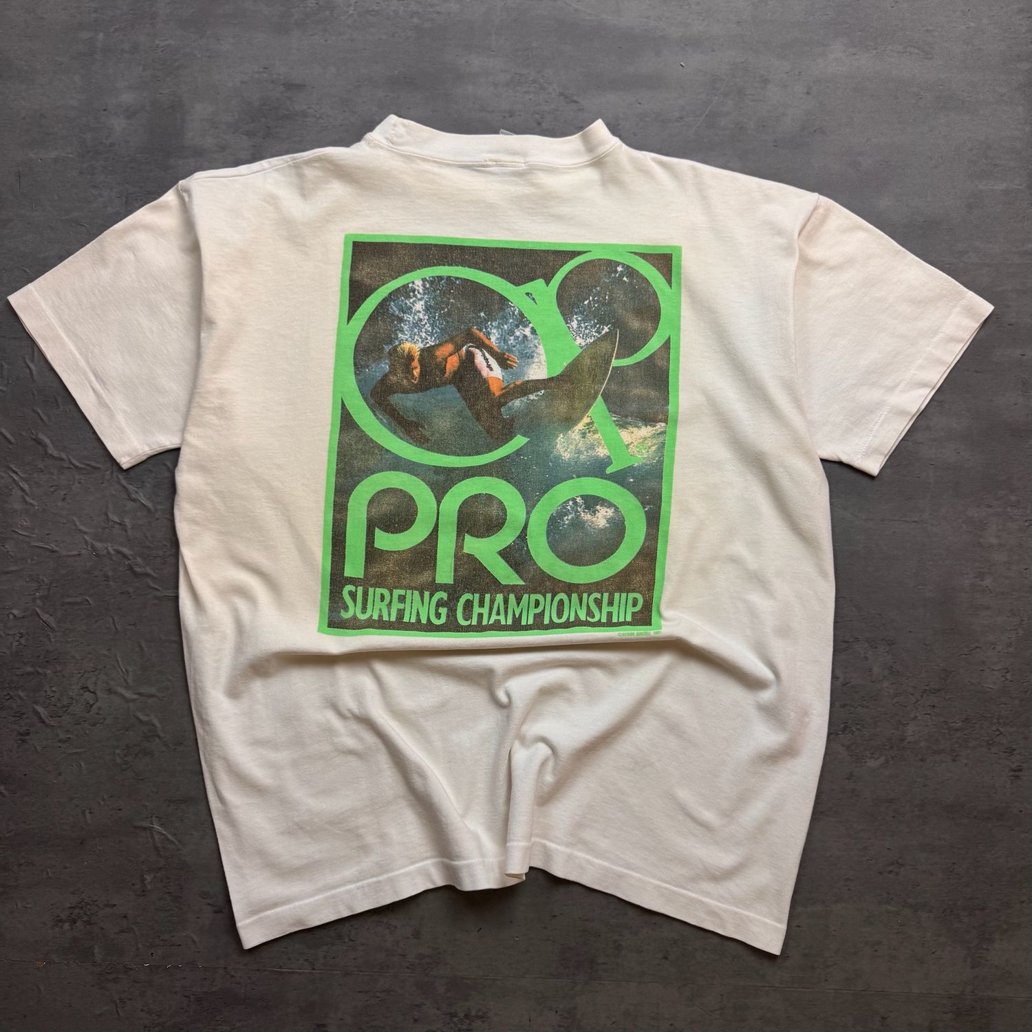 90s White Ocean Pacific Surf T-shirt