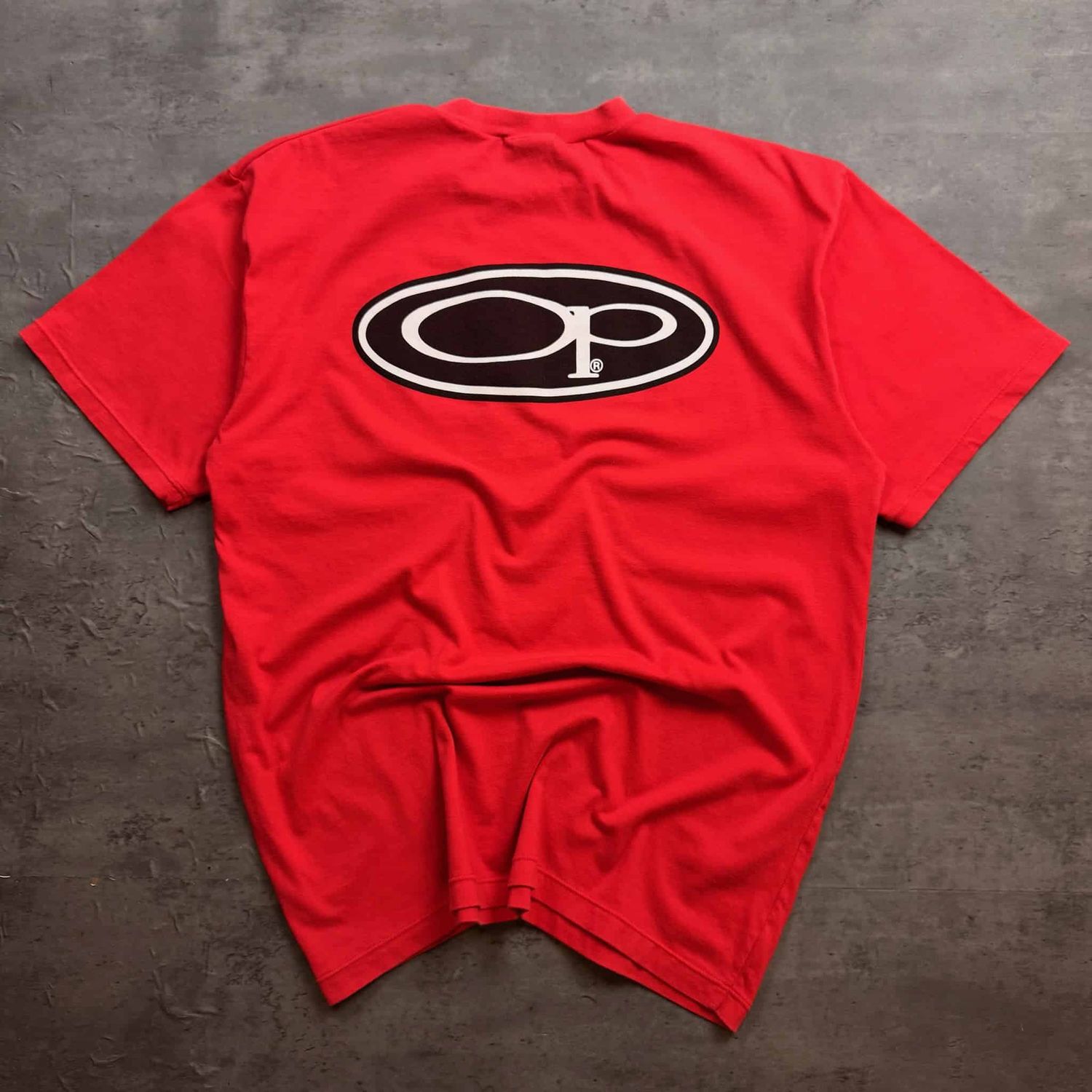 90s Red Ocean Pacific Graphic T-shirt
