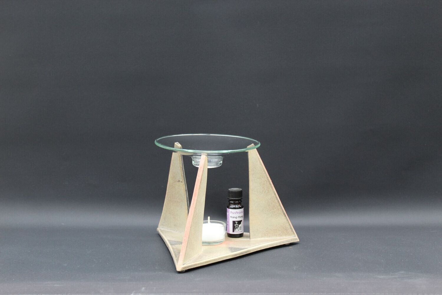 Duftlampe mit Glasschälchen