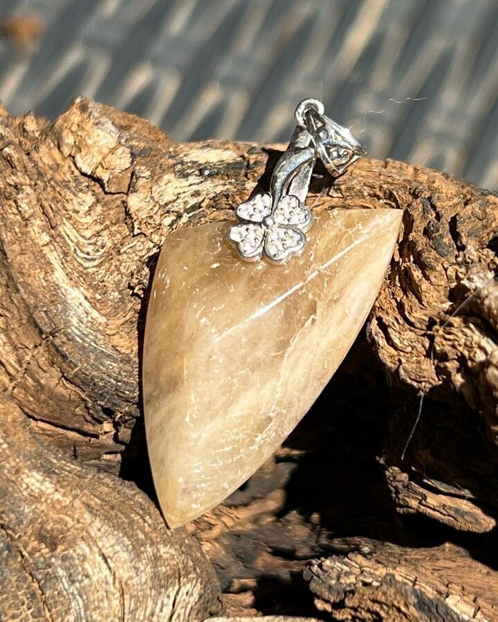 Pendentif en morganite