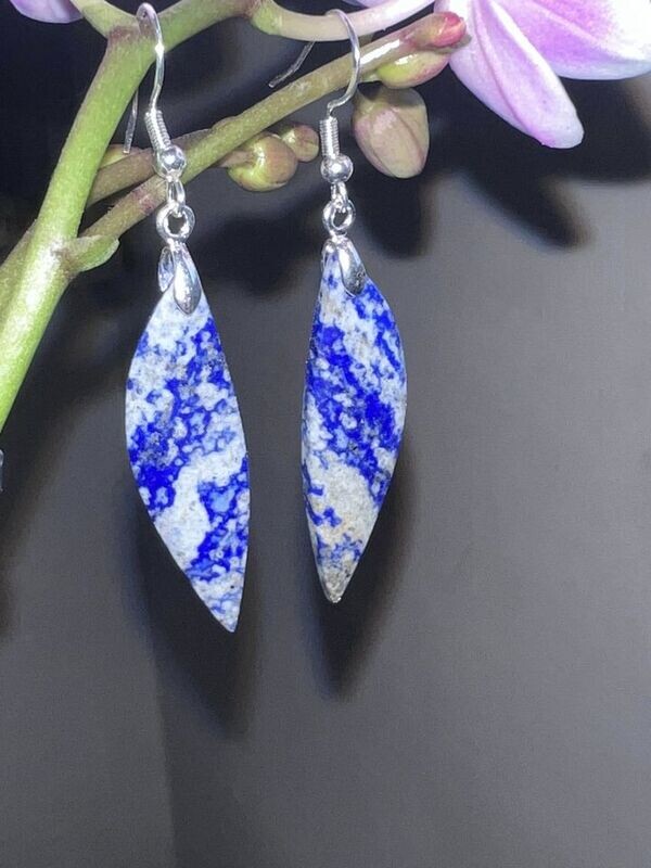 ​Boucles d oreilles en lapis lazuli