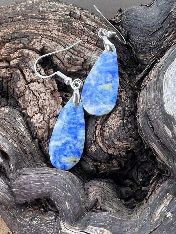 ​Boucles d oreilles lapis lazuli
