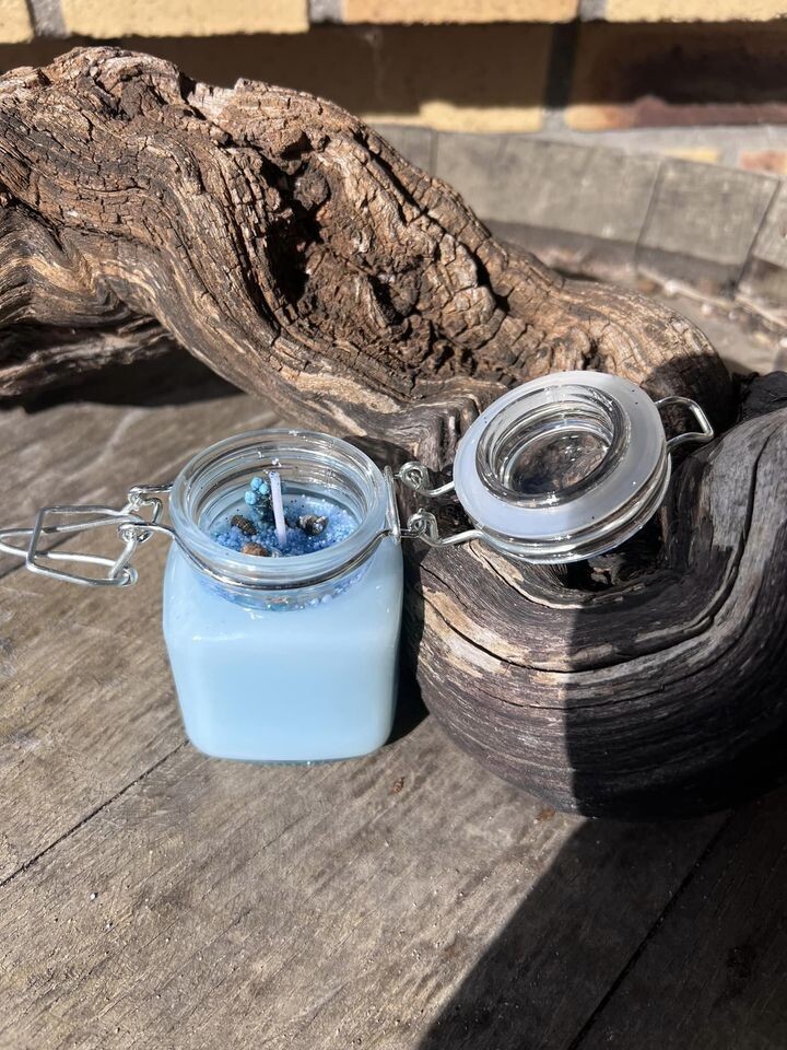 ​Bougies à la cire de soja/coco naturelle PARFUM NOIX DE COCO