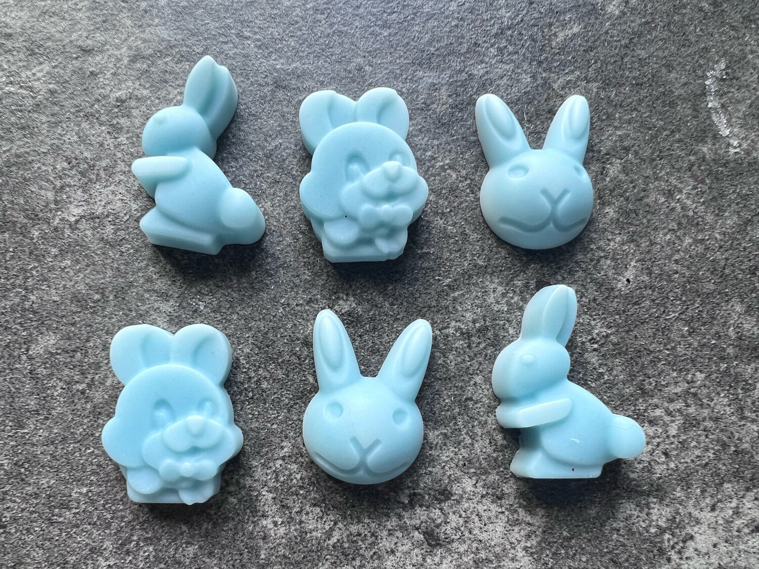 Lot de 6 fondants nacrés monoi