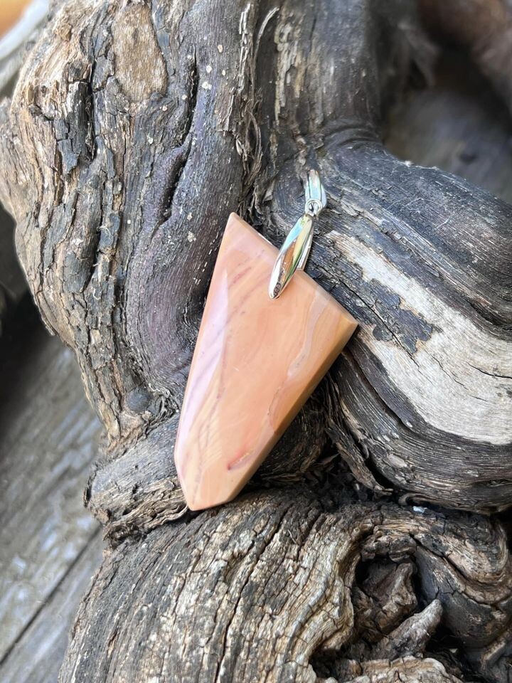 ​Pendentif en dolomite paysage du Mexique