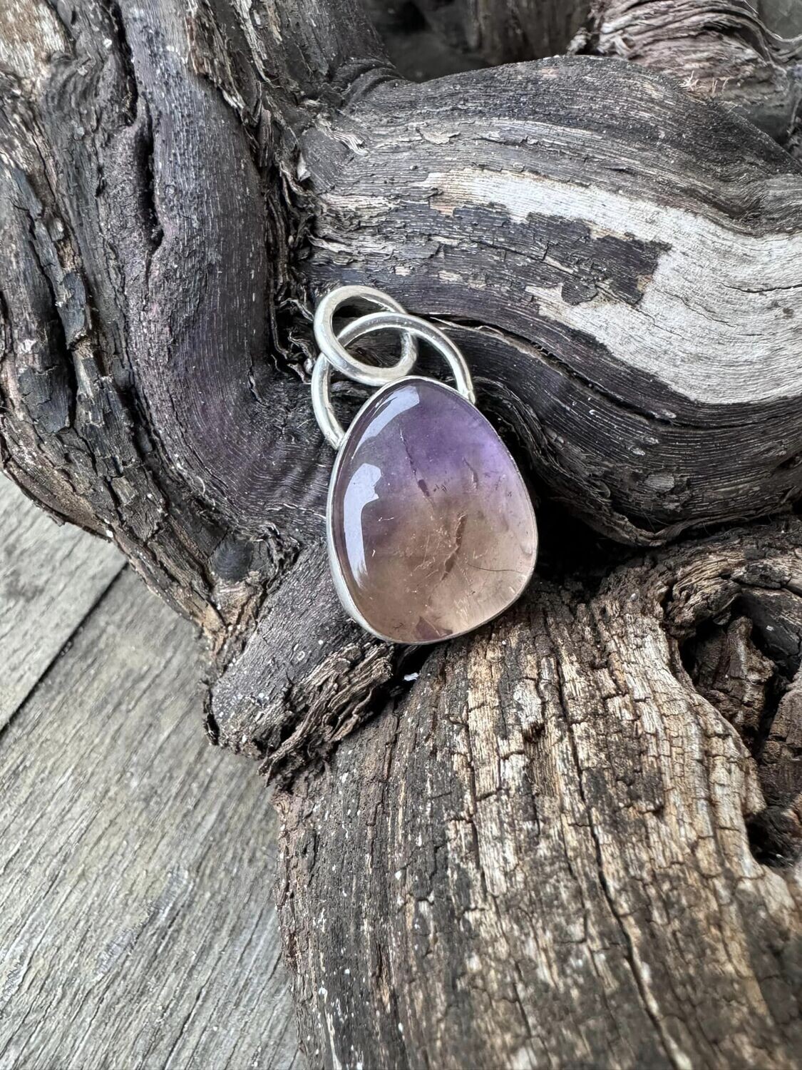 ​Ametrine montée sur argent 950