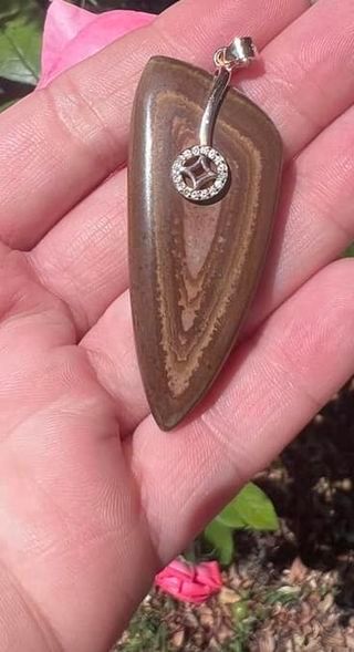 ​Pendentif en Stromatolite