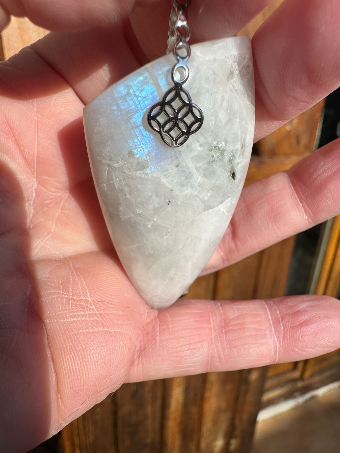 Pendentif en peristerite