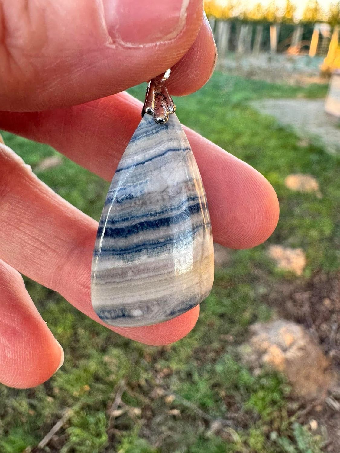 Pendentif en scheelite