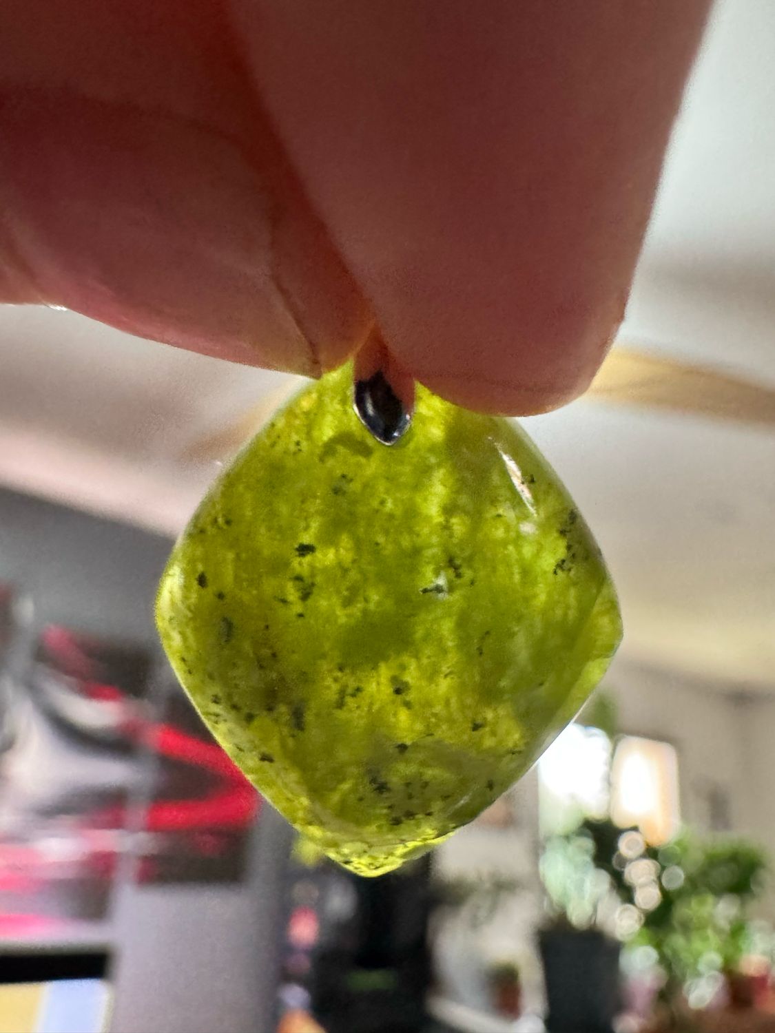 Pendentif en vessonite