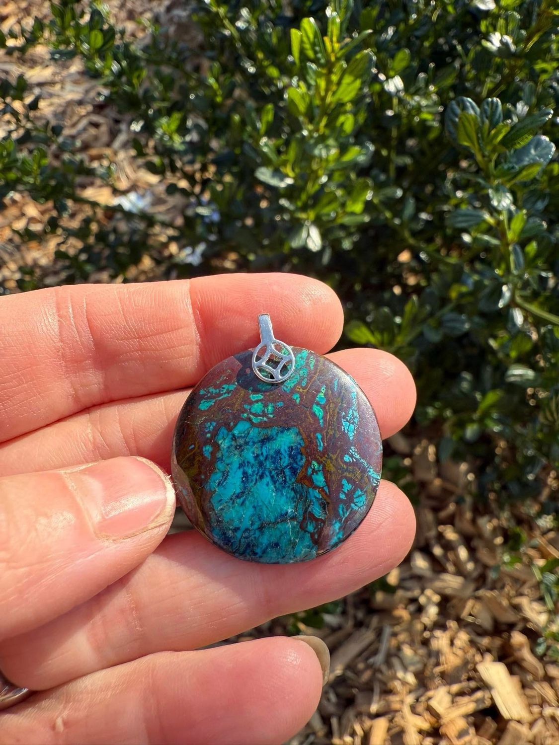 Pendentif en shattuckite