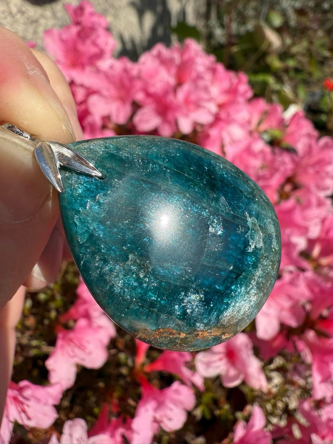 Pendentif en apatite