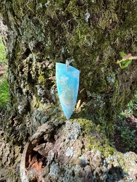 ​Pendentif en Hemimorphite