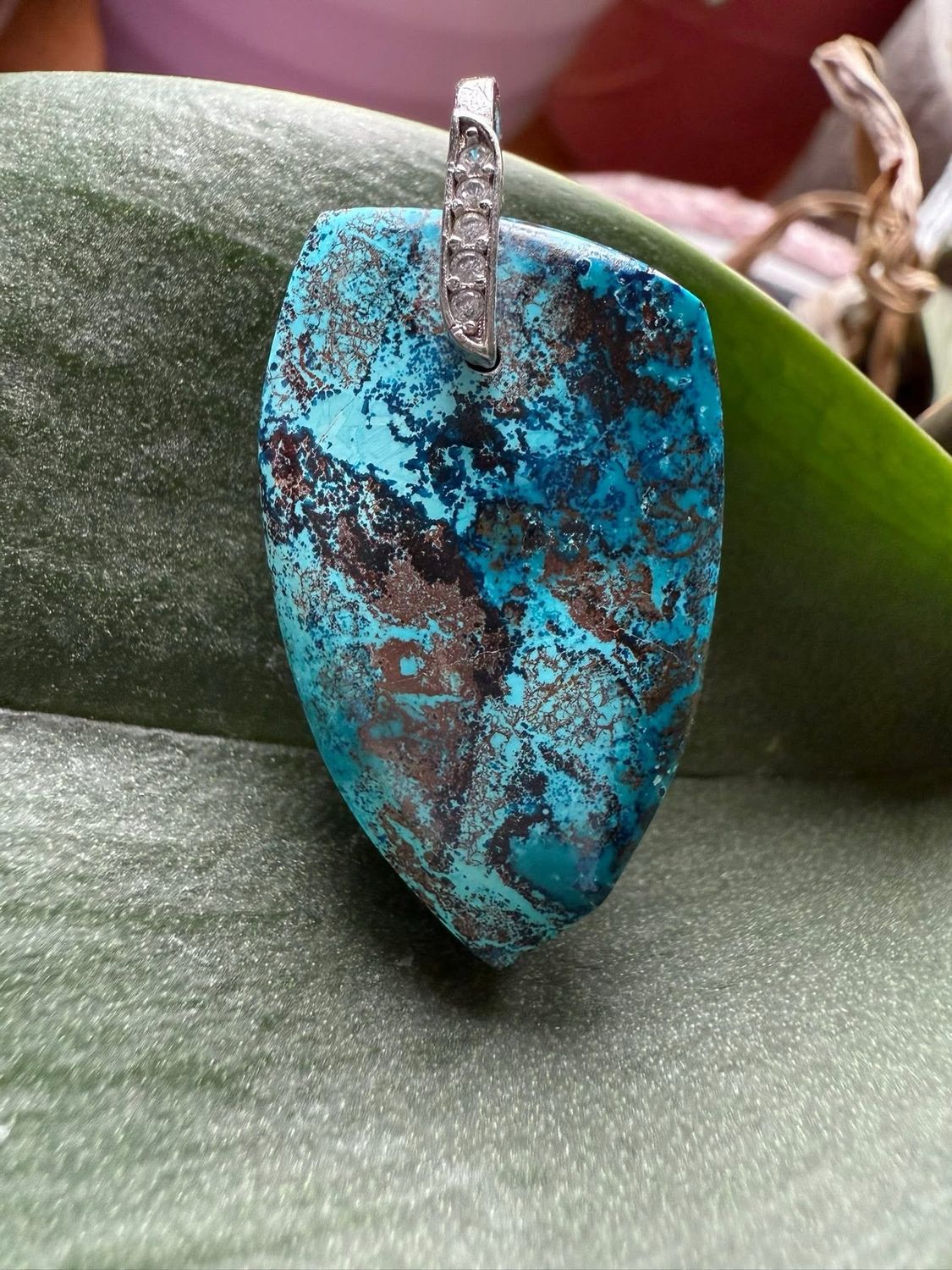 Pendentif en shattuckite
