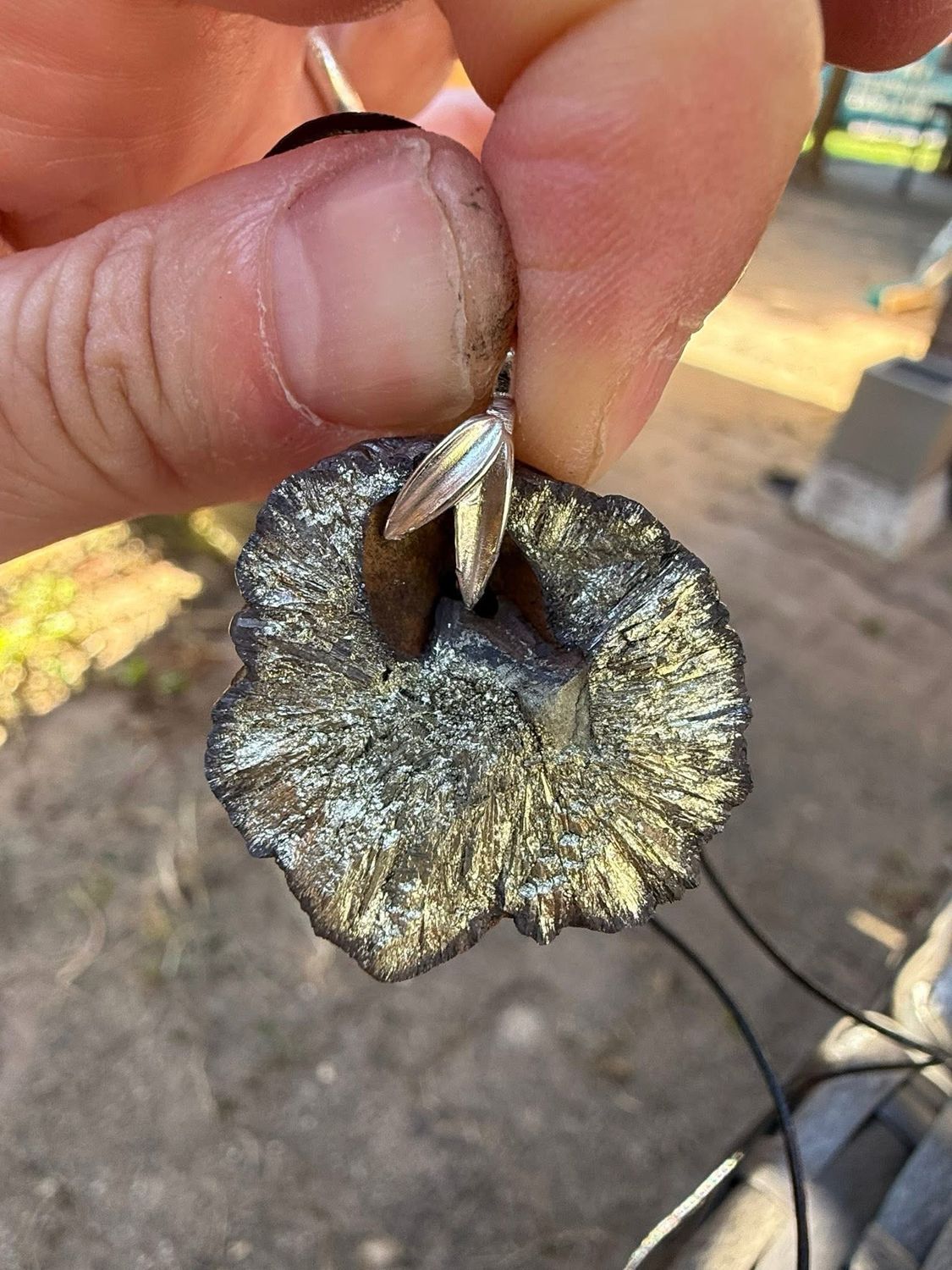 Pendentif en marcassite