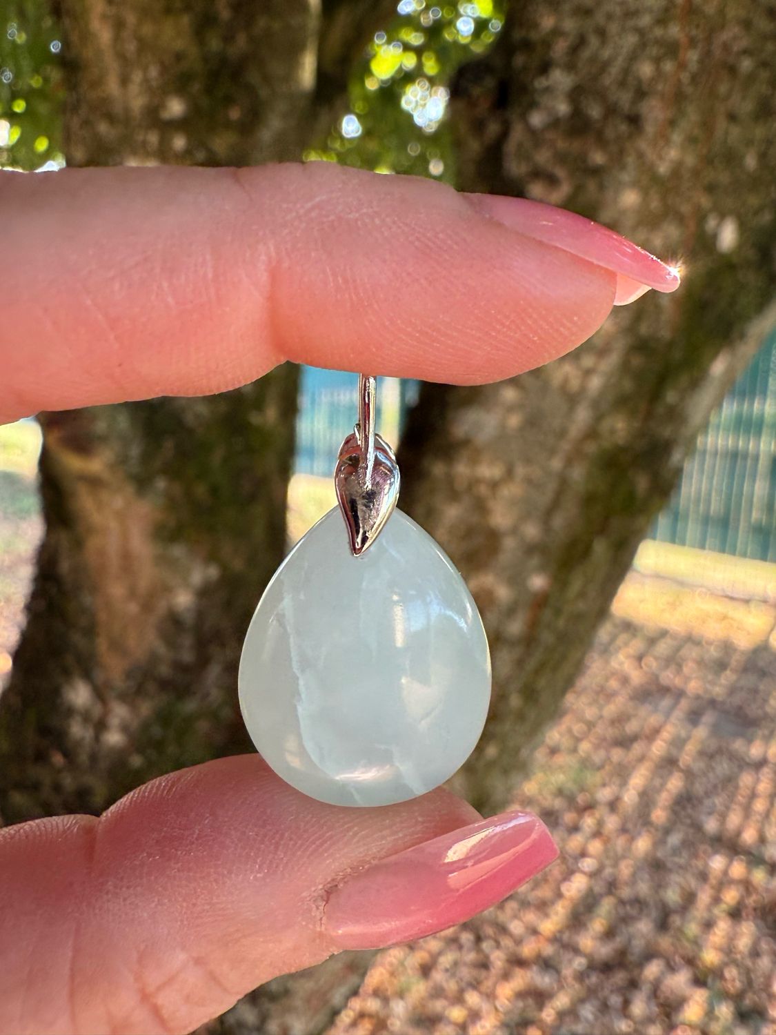 Pendentif en aigue marine