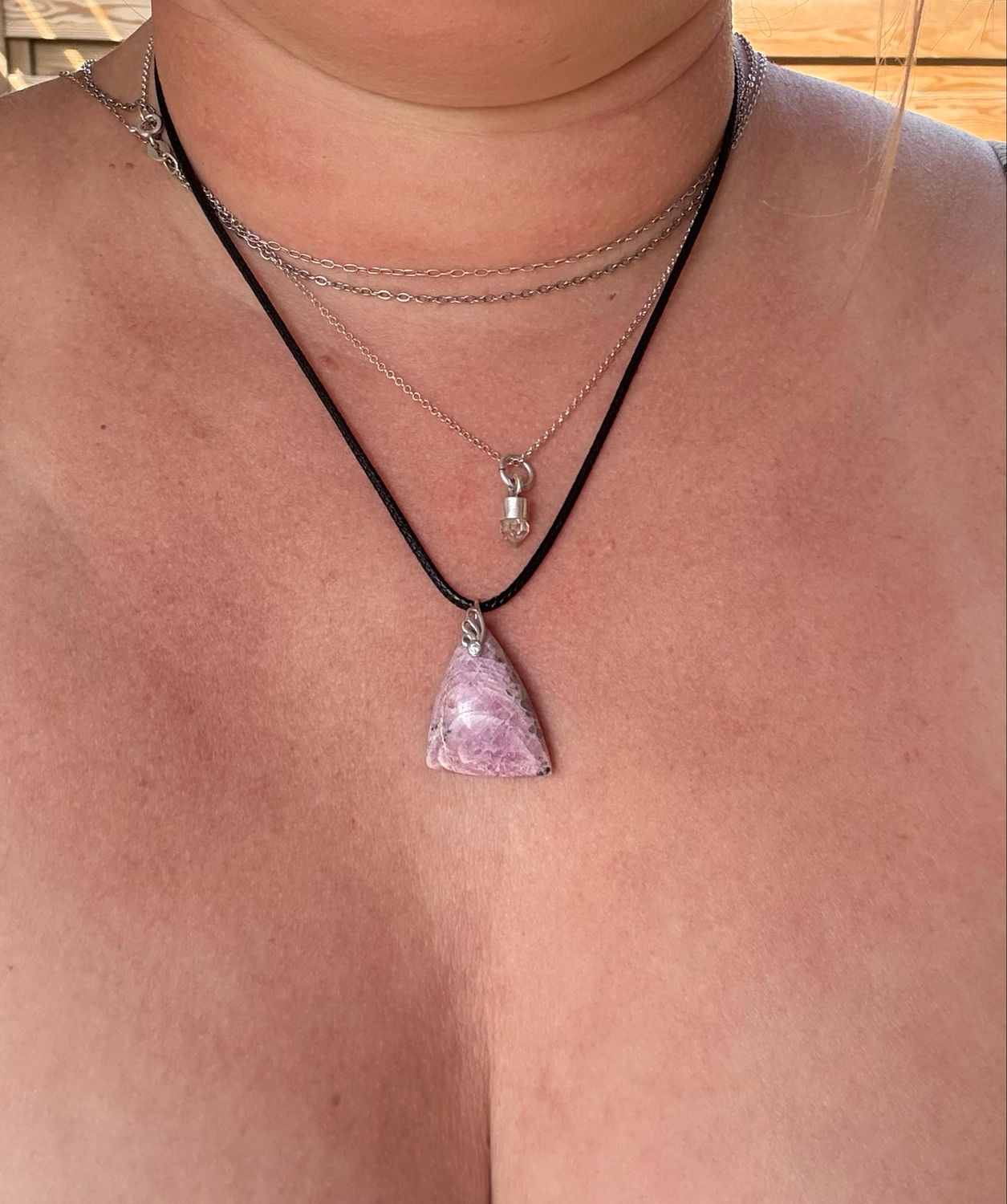 Pendentif en rubis corindon