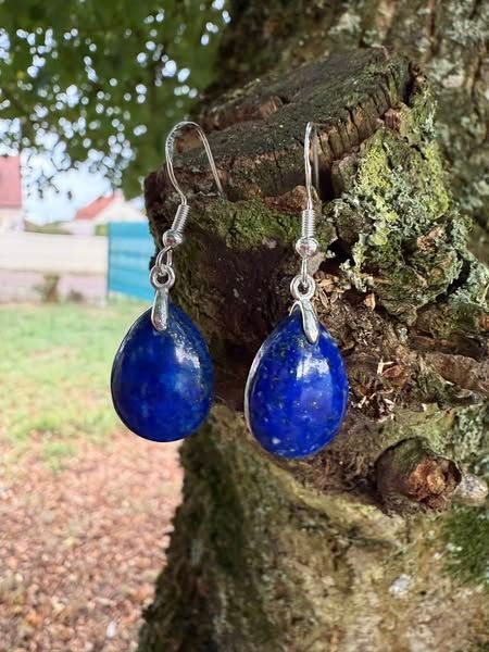 ​Boucles d oreilles en lapis lazuli