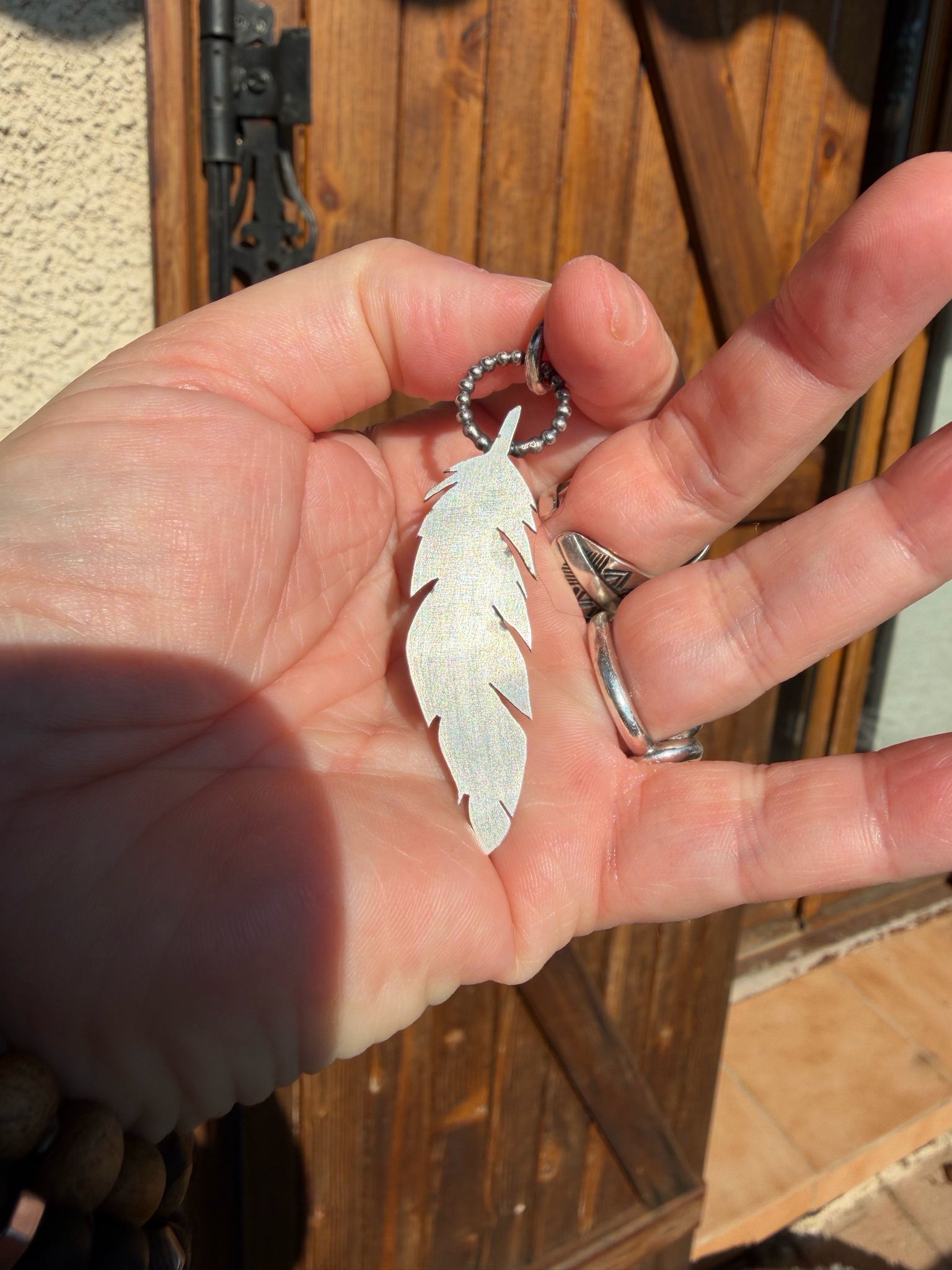 pendentif en opale cantera
