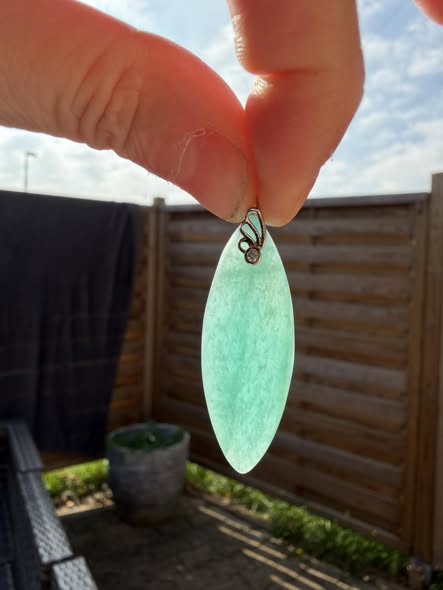 Pendentif en amazonite