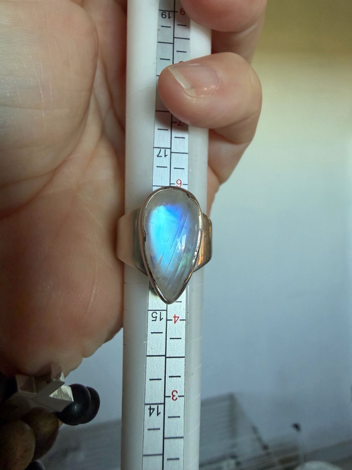 Bague en Peristerite Bague en Peristerite